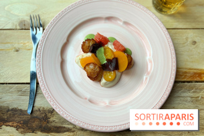 La Datcha - Saint-Jacques, chou fleur, pomelos