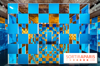 Aux Beaux Carrés, l'exposition de Daniel Buren au Bon Marché Rive Gauche  - image00016