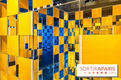 Aux Beaux Carrés, l'exposition de Daniel Buren au Bon Marché Rive Gauche  - image00022