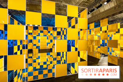 Aux Beaux Carrés, l'exposition de Daniel Buren au Bon Marché Rive Gauche  - image00029