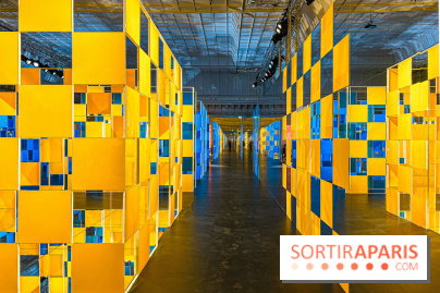 Aux Beaux Carrés, l'exposition de Daniel Buren au Bon Marché Rive Gauche  - image00030