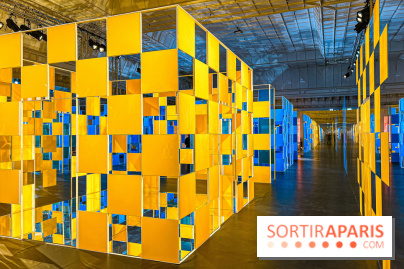 Aux Beaux Carrés, l'exposition de Daniel Buren au Bon Marché Rive Gauche  - image00032