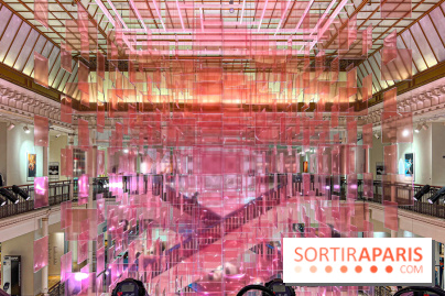 Aux Beaux Carrés, l'exposition de Daniel Buren au Bon Marché Rive Gauche  - image00042