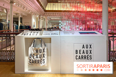 Aux Beaux Carrés, l'exposition de Daniel Buren au Bon Marché Rive Gauche  - image00043