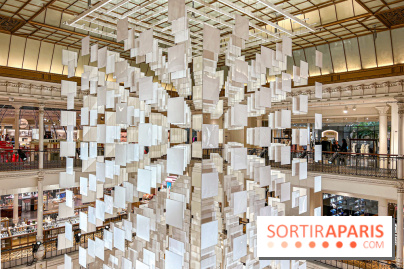 Aux Beaux Carrés, l'exposition de Daniel Buren au Bon Marché Rive Gauche  - image00053