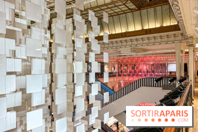 Aux Beaux Carrés, l'exposition de Daniel Buren au Bon Marché Rive Gauche  - image00055