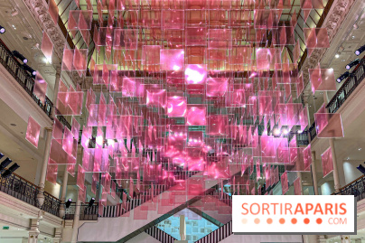 Aux Beaux Carrés, l'exposition de Daniel Buren au Bon Marché Rive Gauche  - image00081