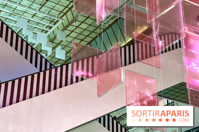 Aux Beaux Carrés, l'exposition de Daniel Buren au Bon Marché Rive Gauche  - image00082