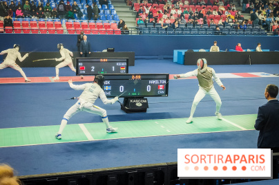 Coupe du monde de Fleuret 2024 - stade Pierre de Coubertin - Coupe du monde de Fleuret 2024 - stade Pierre de Coubertin - escrime
