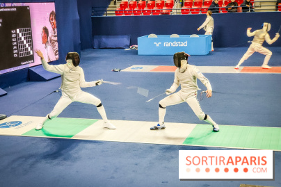 Coupe du monde de Fleuret 2024 - stade Pierre de Coubertin - Coupe du monde de Fleuret 2024 - stade Pierre de Coubertin - escrime 01