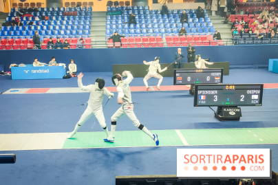 Coupe du monde de Fleuret 2024 - stade Pierre de Coubertin - Coupe du monde de Fleuret 2024 - stade Pierre de Coubertin - escrime