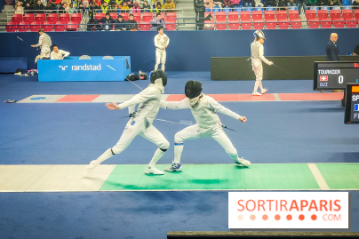 Coupe du monde de Fleuret 2024 - stade Pierre de Coubertin - Coupe du monde de Fleuret 2024 - stade Pierre de Coubertin - escrime