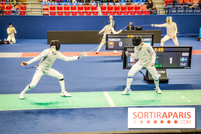 Coupe du monde de Fleuret 2024 - stade Pierre de Coubertin - Coupe du monde de Fleuret 2024 - stade Pierre de Coubertin - escrime