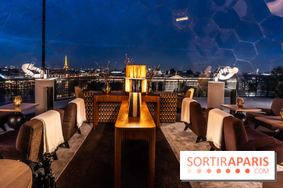Céleste, le bar éphémère du Cheval Blanc Paris en plein ciel de Paris -  A7C2124
