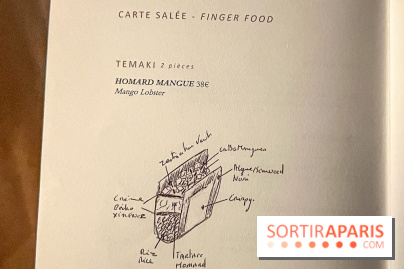 Céleste, le bar éphémère du Cheval Blanc Paris en plein ciel de Paris - carte - menu