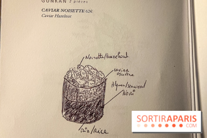 Céleste, le bar éphémère du Cheval Blanc Paris en plein ciel de Paris - carte - menu