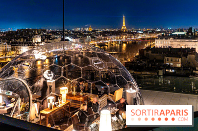 Céleste, le bar éphémère du Cheval Blanc Paris en plein ciel de Paris -  A7C2146