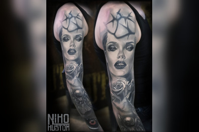 Kustom Tattoo le studio de tatouage à Paris qui repousse les limites du réalisme.