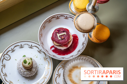 Le tea time du Bar à desserts de Ladurée Champs-Elysées