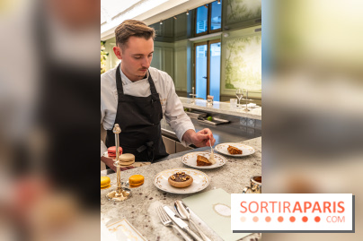 Le tea time du Bar à desserts de Ladurée Champs-Elysées -  A7C2272