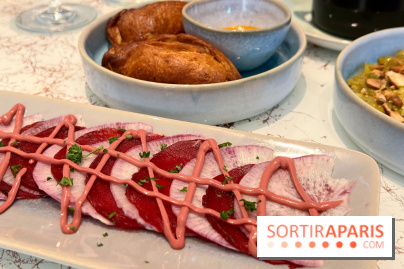 La Petite Expérience - Carpaccio betteraves et radis