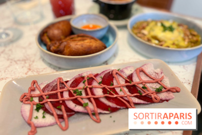 La Petite Expérience - Carpaccio betteraves et radis