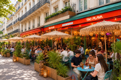 TiKi Playa : un beach bar festif et une énorme terrasse spéciale summer !