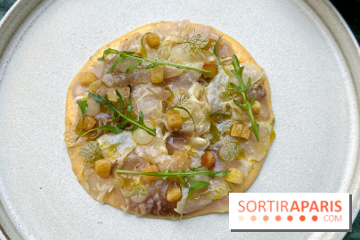 Halo de Victor Blanchet - Carpaccio de mulet