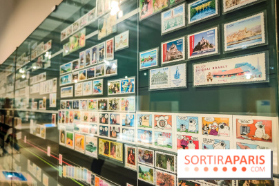 Carnets de timbres dans l'air du temps, l'exposition originale du musée de la Poste - nos photos - IMG20240130183649