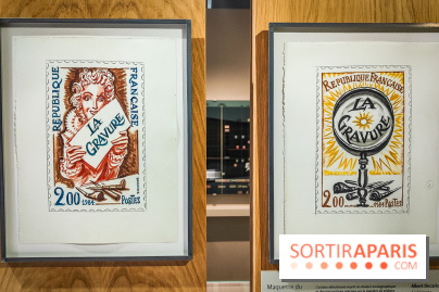 Carnets de timbres dans l'air du temps, l'exposition originale du musée de la Poste - nos photos - IMG20240130183808