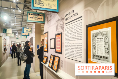 Carnets de timbres dans l'air du temps, l'exposition originale du musée de la Poste - nos photos - IMG20240130184514