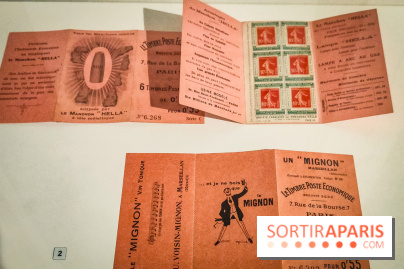 Carnets de timbres dans l'air du temps, l'exposition originale du musée de la Poste - nos photos - IMG20240130184546