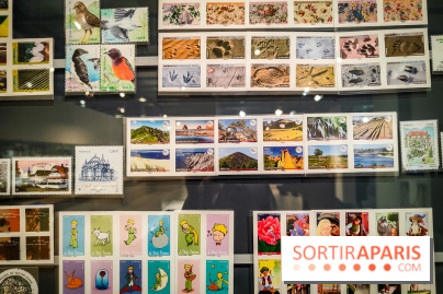 Carnets de timbres dans l'air du temps, l'exposition originale du musée de la Poste - nos photos - IMG20240130183559