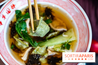 Nouilles Ban Ban restaurant  -  soupe de raviolis