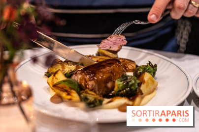 Marguerite 1606, restaurant du Domaine de la Reine Margot -  veau