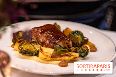 Marguerite 1606, restaurant du Domaine de la Reine Margot -  veau