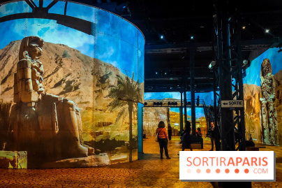 L'Egypte des Pharaons, de Khéops à Ramsès II : l'exposition immersive de l'Atelier des Lumières - IMG20240208101127
