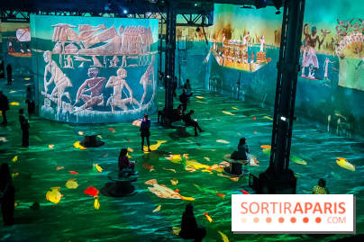 L'Egypte des Pharaons, de Khéops à Ramsès II : l'exposition immersive de l'Atelier des Lumières