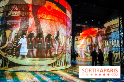 L'Egypte des Pharaons, de Khéops à Ramsès II : l'exposition immersive de l'Atelier des Lumières - IMG20240208094846