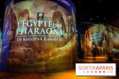 L'Egypte des Pharaons, de Khéops à Ramsès II : l'exposition immersive de l'Atelier des Lumières