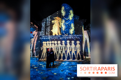 L'Egypte des Pharaons, de Khéops à Ramsès II : l'exposition immersive de l'Atelier des Lumières - IMG20240208094837