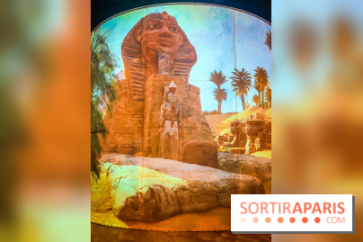 L'Egypte des Pharaons, de Khéops à Ramsès II : l'exposition immersive de l'Atelier des Lumières - IMG20240208095533