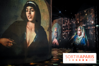 Les Orientalistes, l'exposition de l'Atelier des Lumières qui nous fait voyager en Orient - photos - IMG20240208102408
