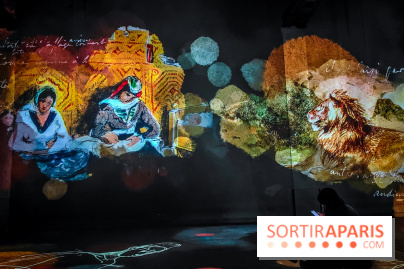 Les Orientalistes, l'exposition de l'Atelier des Lumières qui nous fait voyager en Orient - photos - IMG20240208102202