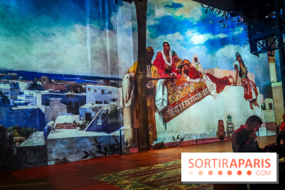 Les Orientalistes, l'exposition de l'Atelier des Lumières qui nous fait voyager en Orient - photos - IMG20240208102302