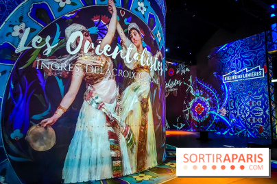 Les Orientalistes, l'exposition de l'Atelier des Lumières qui nous fait voyager en Orient - photos - IMG20240208091814