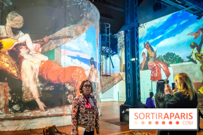 Les Orientalistes, l'exposition de l'Atelier des Lumières qui nous fait voyager en Orient - photos - IMG20240208102256