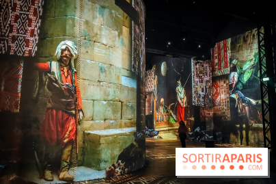 Les Orientalistes, l'exposition de l'Atelier des Lumières qui nous fait voyager en Orient - photos - IMG20240208102354