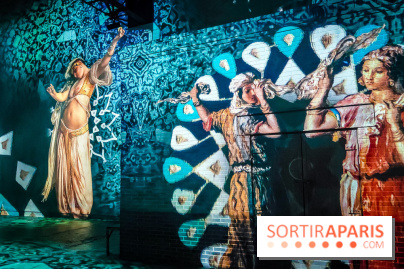 Les Orientalistes, l'exposition de l'Atelier des Lumières qui nous fait voyager en Orient - photos - IMG20240208102516