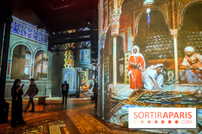Les Orientalistes, l'exposition de l'Atelier des Lumières qui nous fait voyager en Orient - photos - IMG20240208102724